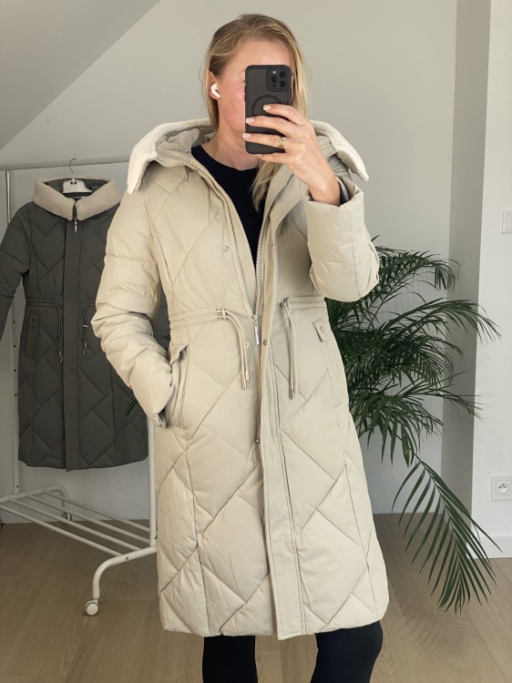 Płaszcz zimowy CASIE beż