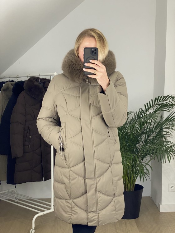 Płaszcz zimowy Roseline beż