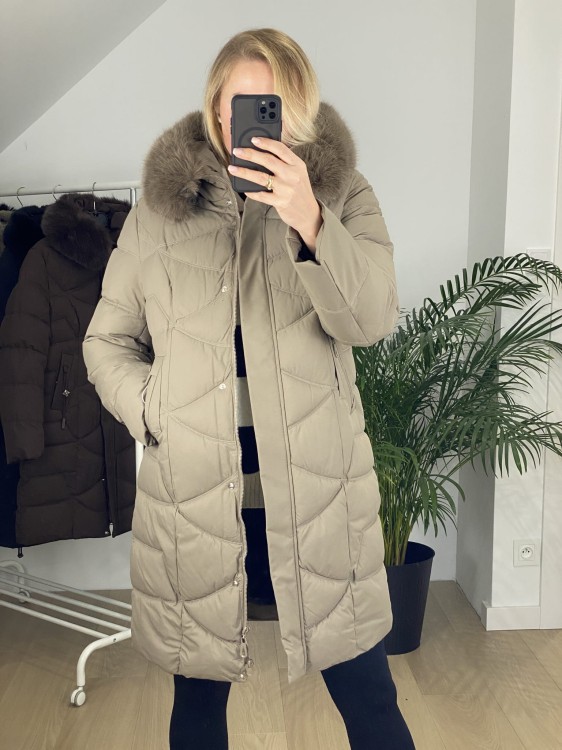 Płaszcz zimowy Roseline beż