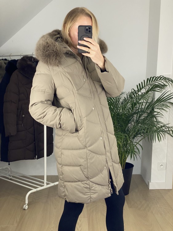 Płaszcz zimowy Roseline beż