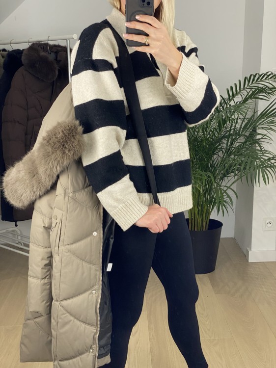 Płaszcz zimowy Roseline beż