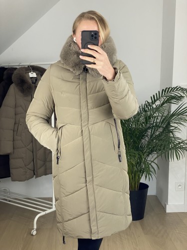 Płaszcz zimowy ROSE beż