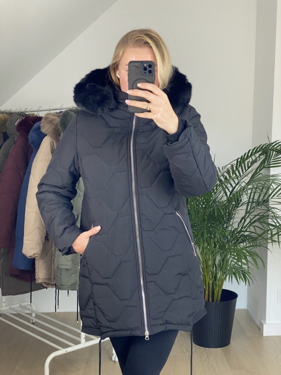 Kurtka zimowa Swesta czarna