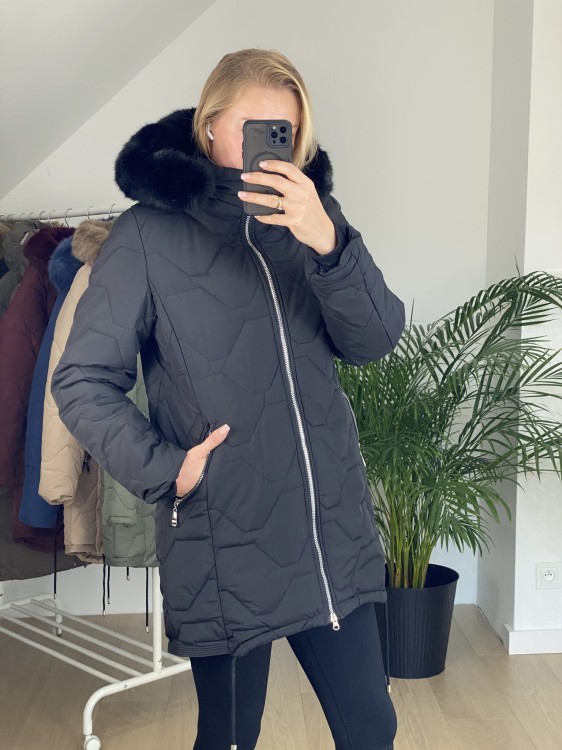 Kurtka zimowa Swesta czarna