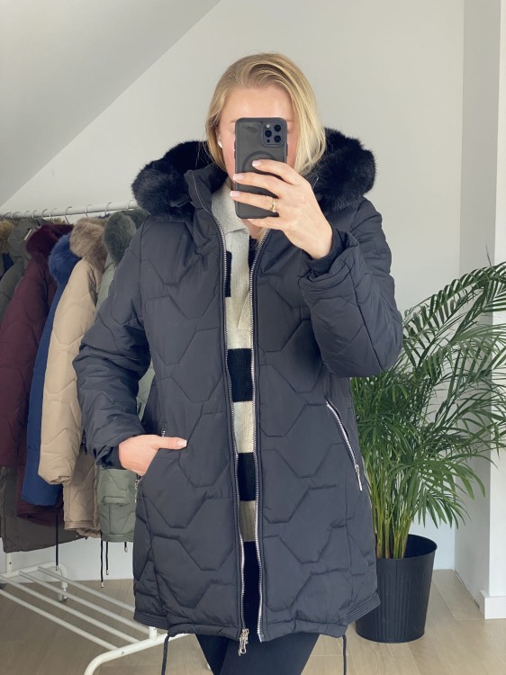 Kurtka zimowa Swesta czarna