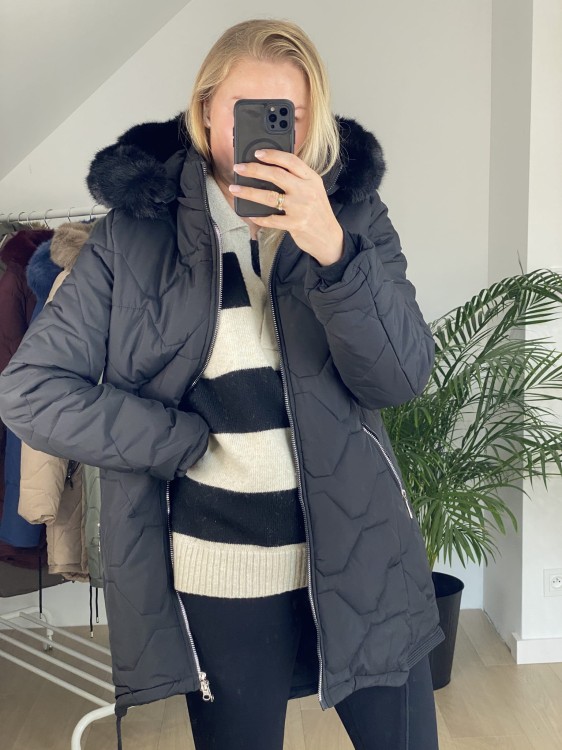 Kurtka zimowa Swesta czarna