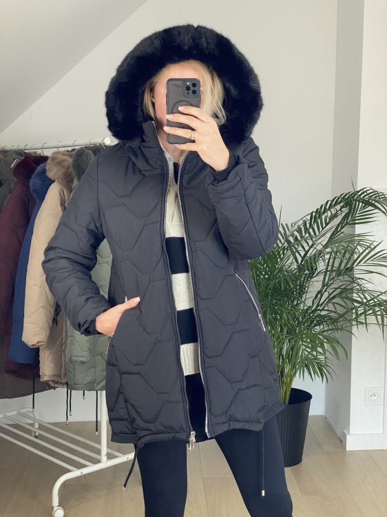 Kurtka zimowa Swesta czarna