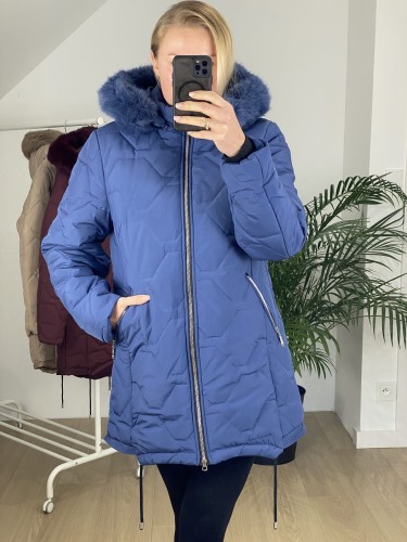 Kurtka zimowa Swesta niebieska