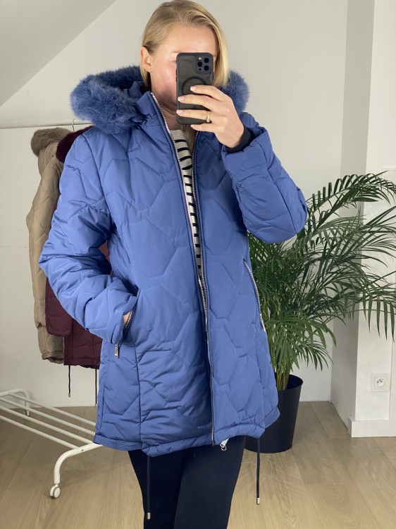 Kurtka zimowa Swesta niebieska