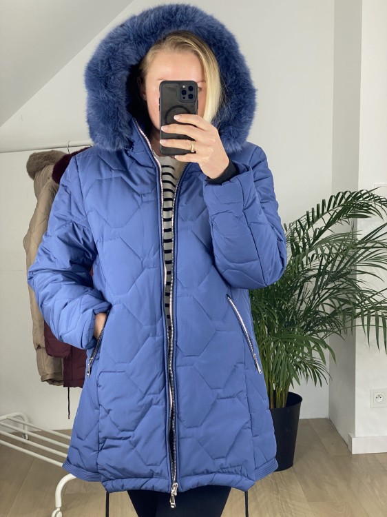 Kurtka zimowa Swesta niebieska
